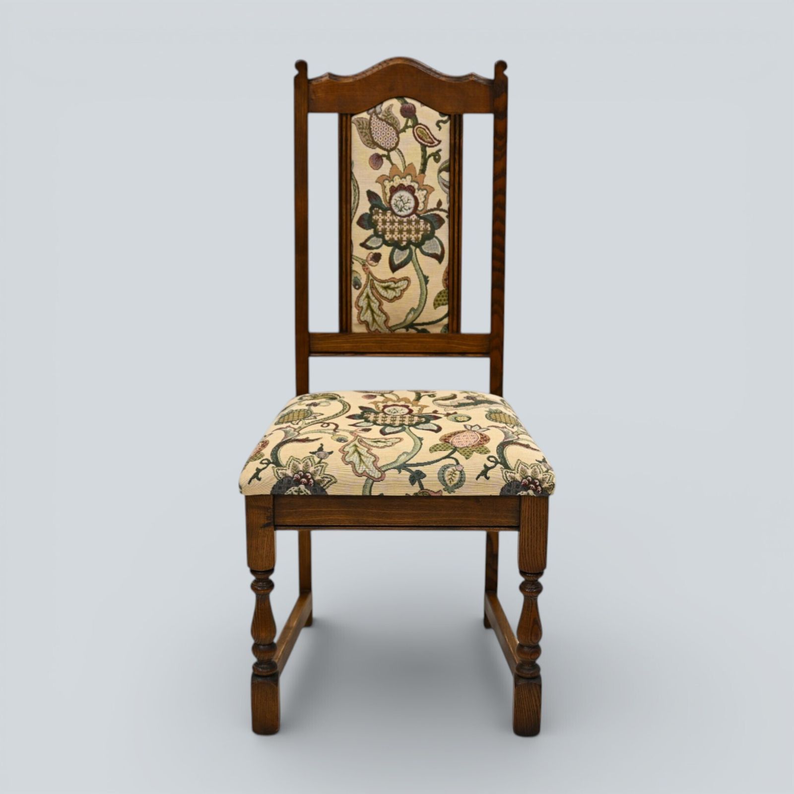 4 Old Charm Oak Dining Chairs Lancaster Light Oak Finish Free Uk Delivery* photo for sale