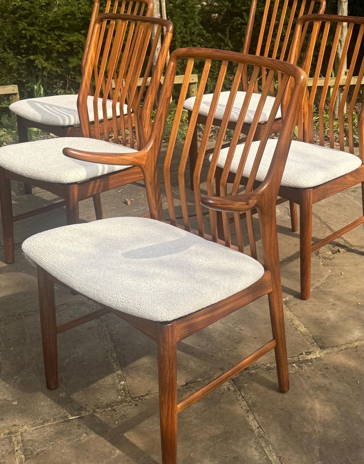 photo furniture Mid Century Danish Set Of Ten Dining Chairs In Teak By Danish Teak Dining Chairs By Svend åge Madsen For Moreddi 1960