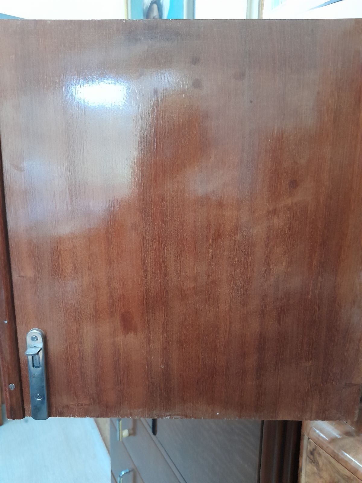 Art Deco 1930s Burr Walnut Tallboy / Cabinet Chest Hungarian Made photo 800.0