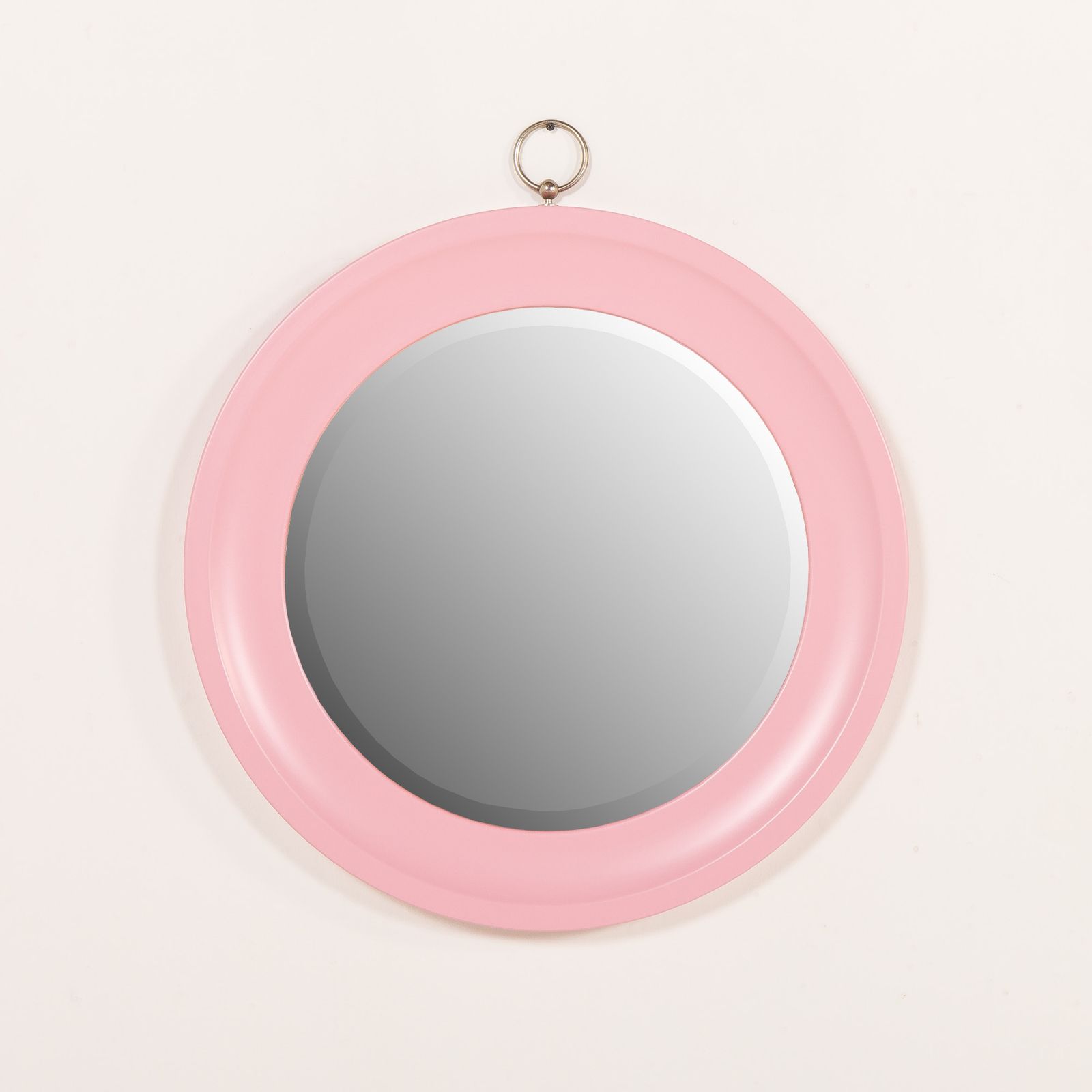 Italian Pink Mirror In The Style Of Artemide, 1970s photo furniture