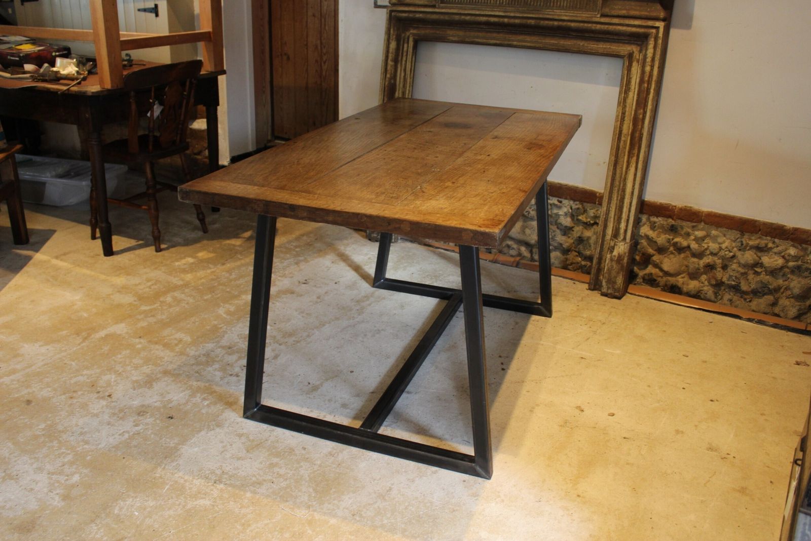 Table Oak Refectory Farmhouse Dining George III C1790