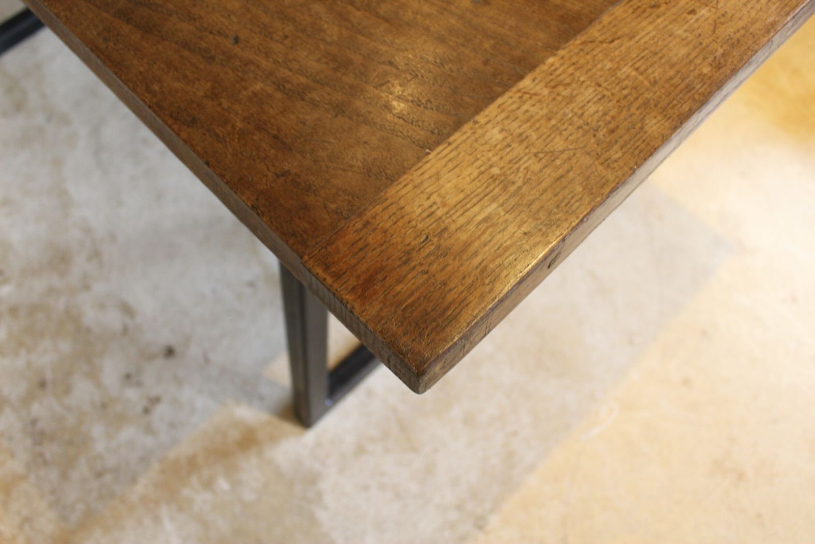 photo vinterior Table Oak Refectory Farmhouse Dining George III C1790