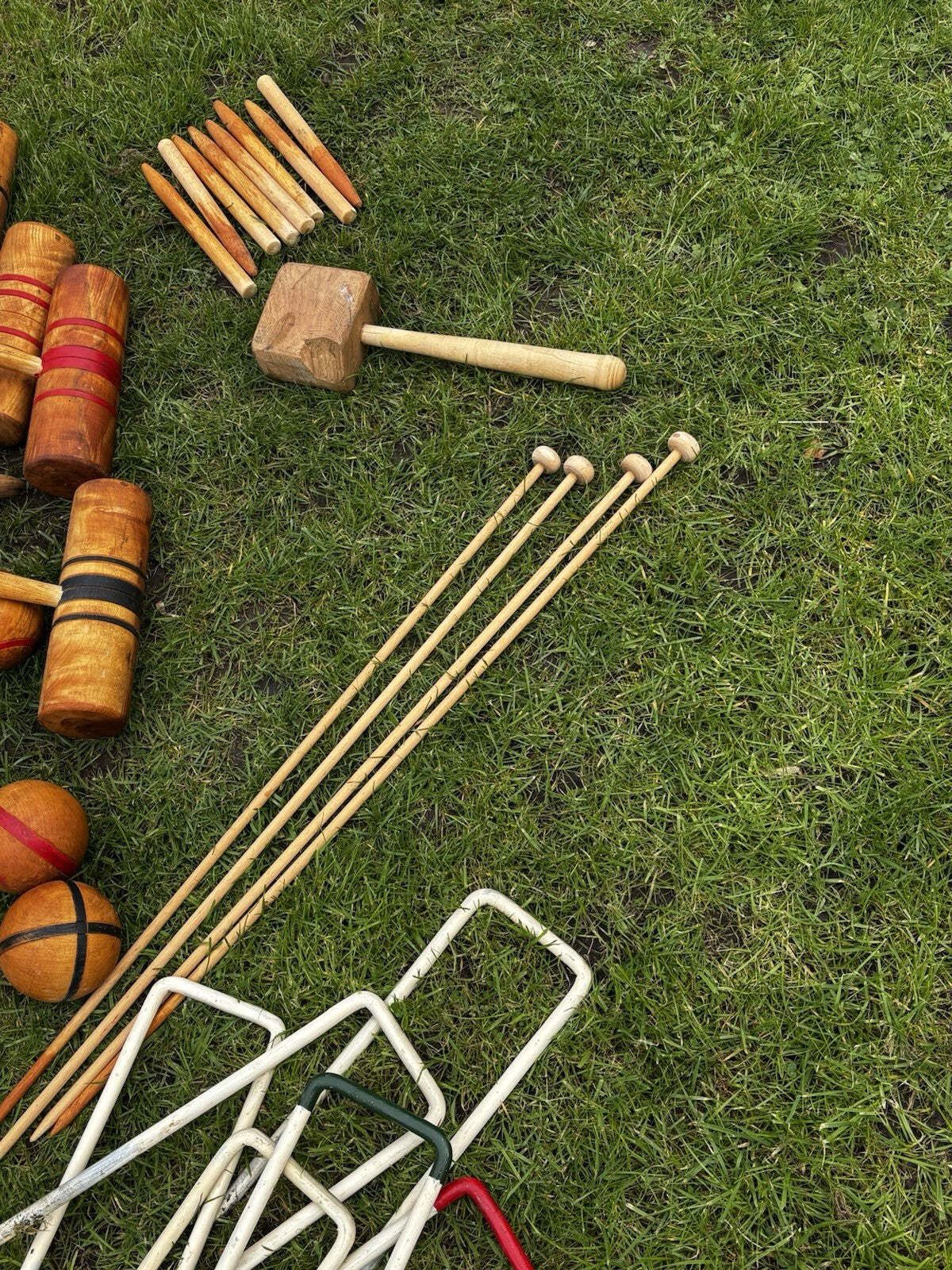 Croquet Set In Wooden Case, Very Good Quality. photo buy