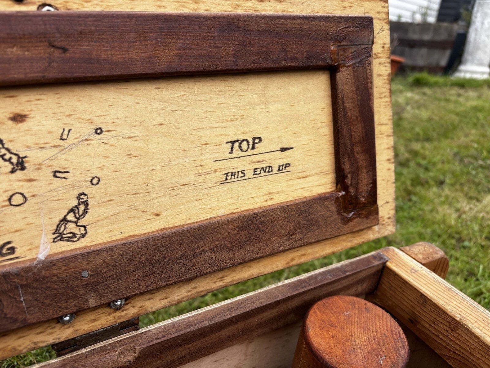 photo vinterior Croquet Set In Wooden Case, Very Good Quality.