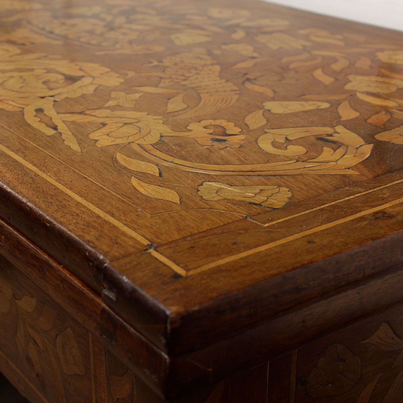 19th Century Dutch Marquetry Card Table photo 474.0