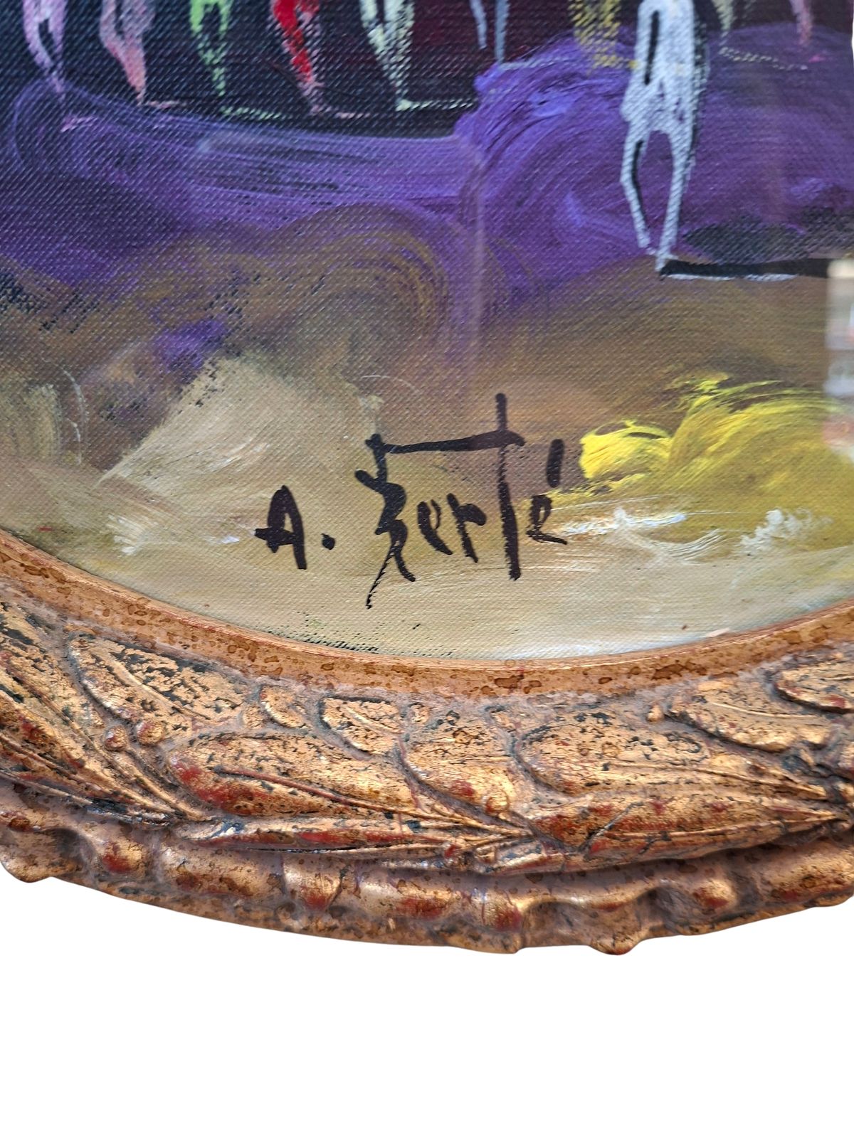 Lotto Esclusivo: 3 Opere Autentiche Di Antonio Berté (1932 2009) photo Art
