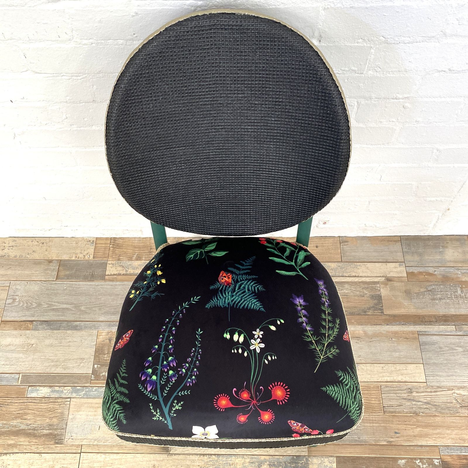 French Style Lloyd Loom Chair, 1950s photo for sale