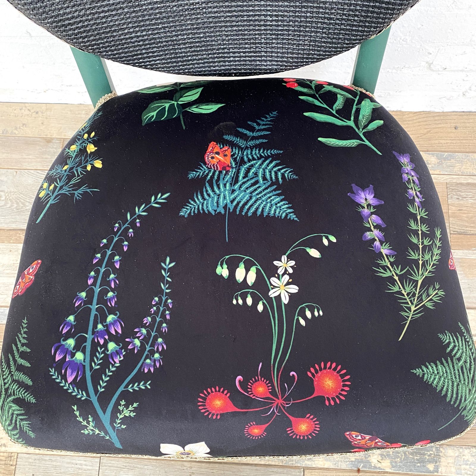 French Style Lloyd Loom Chair, 1950s photo 230.0