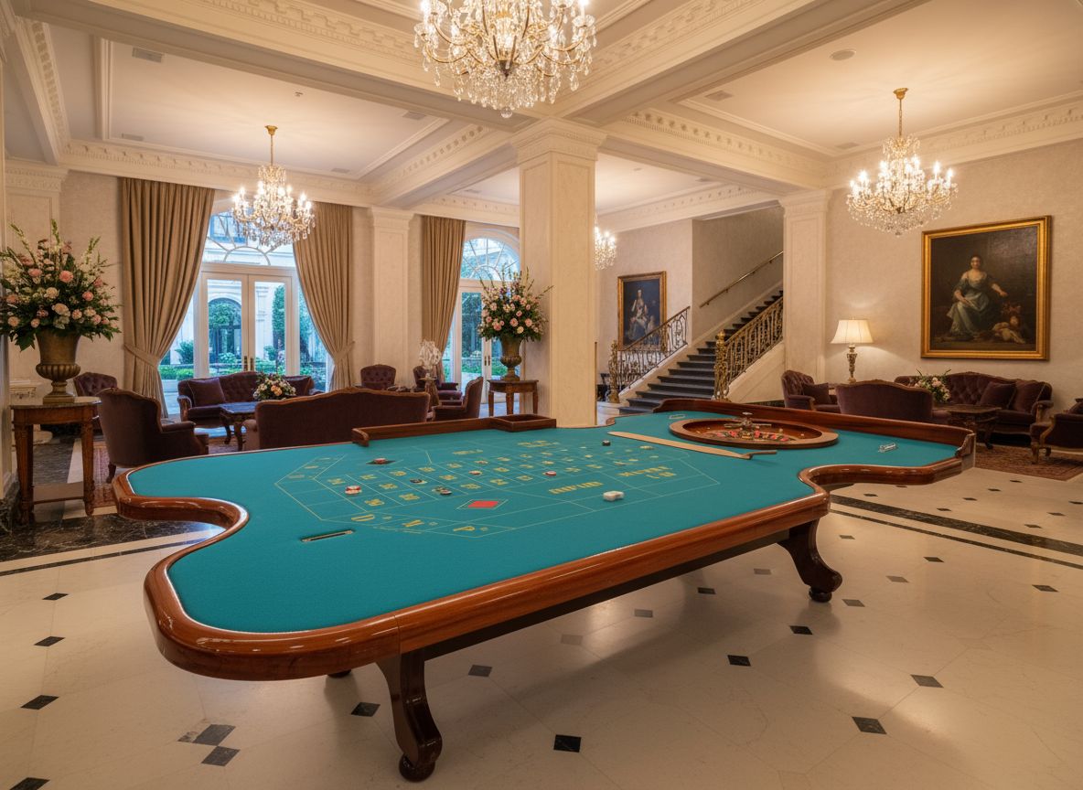 Esclusivo Tavolo Da Roulette Originale Casinò Di Venezia