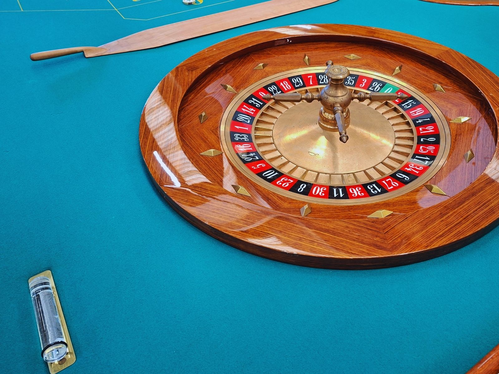 Home Decor Esclusivo Tavolo Da Roulette Originale Casinò Di Venezia photo