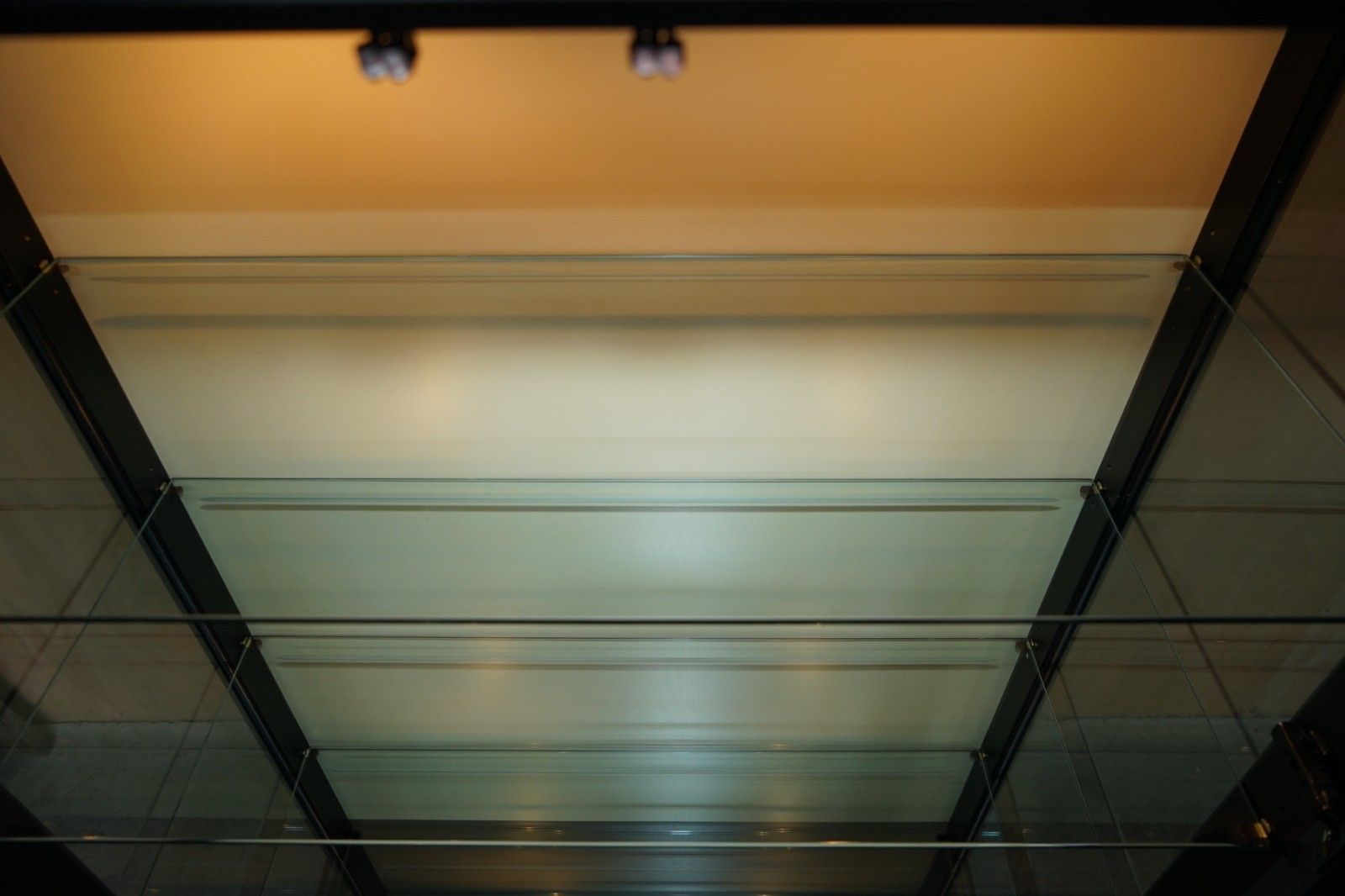 photo vinterior Ralph Lauren Bel Air Collection Glazed Illiminated Display Cabinet Bookcase