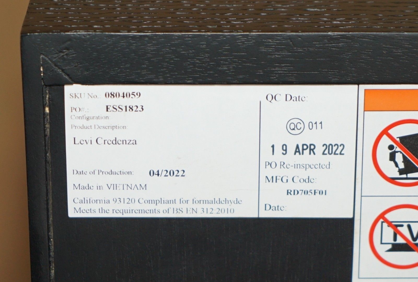 photo buy Rrp £3095 Andrew Martin Edith Charcoal & Bronzed Sideboard Storage Drink Cabinet
