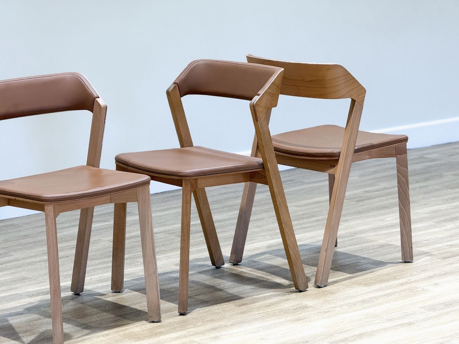 Set Of Four Merano Chairs In Beech By Alexander Gufler For Ton photo vinterior