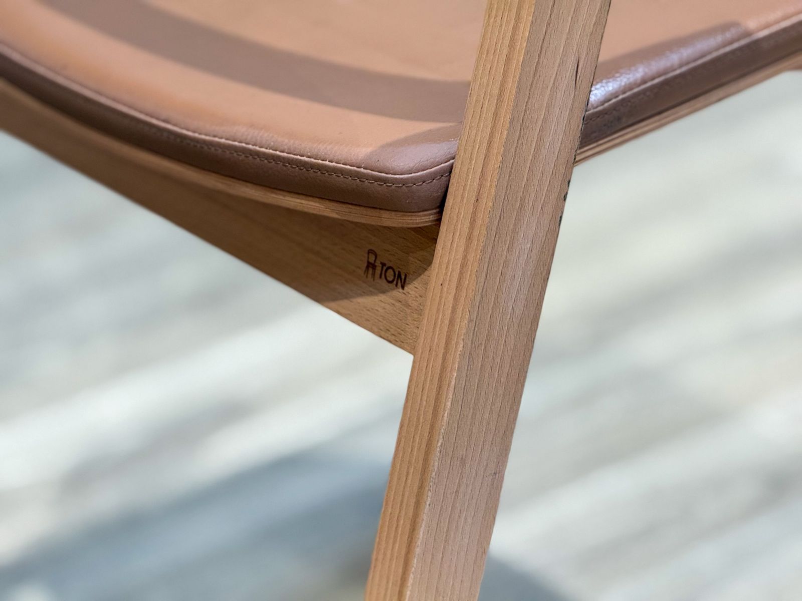 Set Of Four Merano Chairs In Beech By Alexander Gufler For Ton photo buy