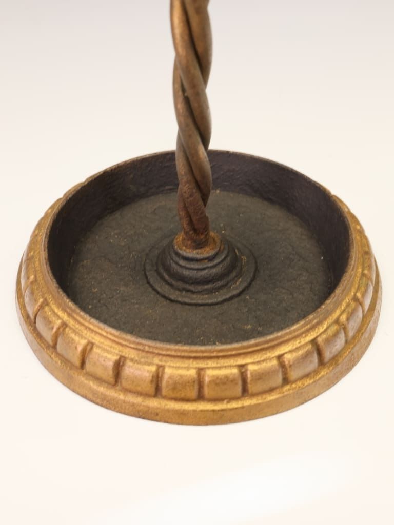 Fine Gilded Hand Forged Wrought Iron Stick Or Umbrella Stand photo buy
