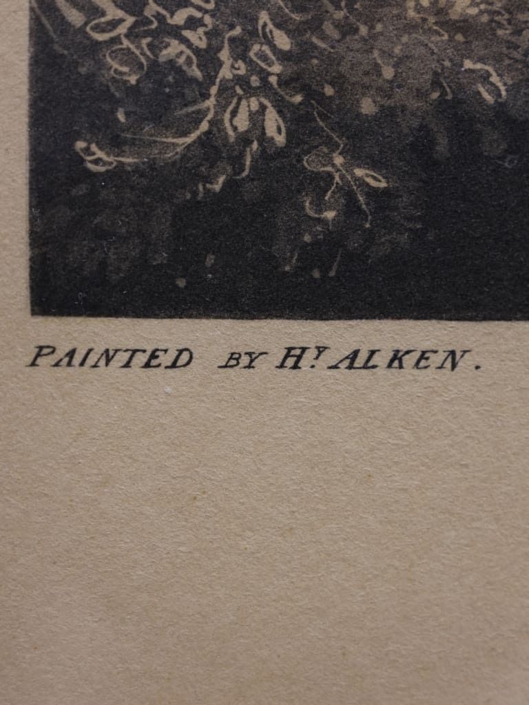 photo vintage Grand Leicestershire Steeple Chase: "The Climax Of Disaster" By Alken & Bentley, 1830