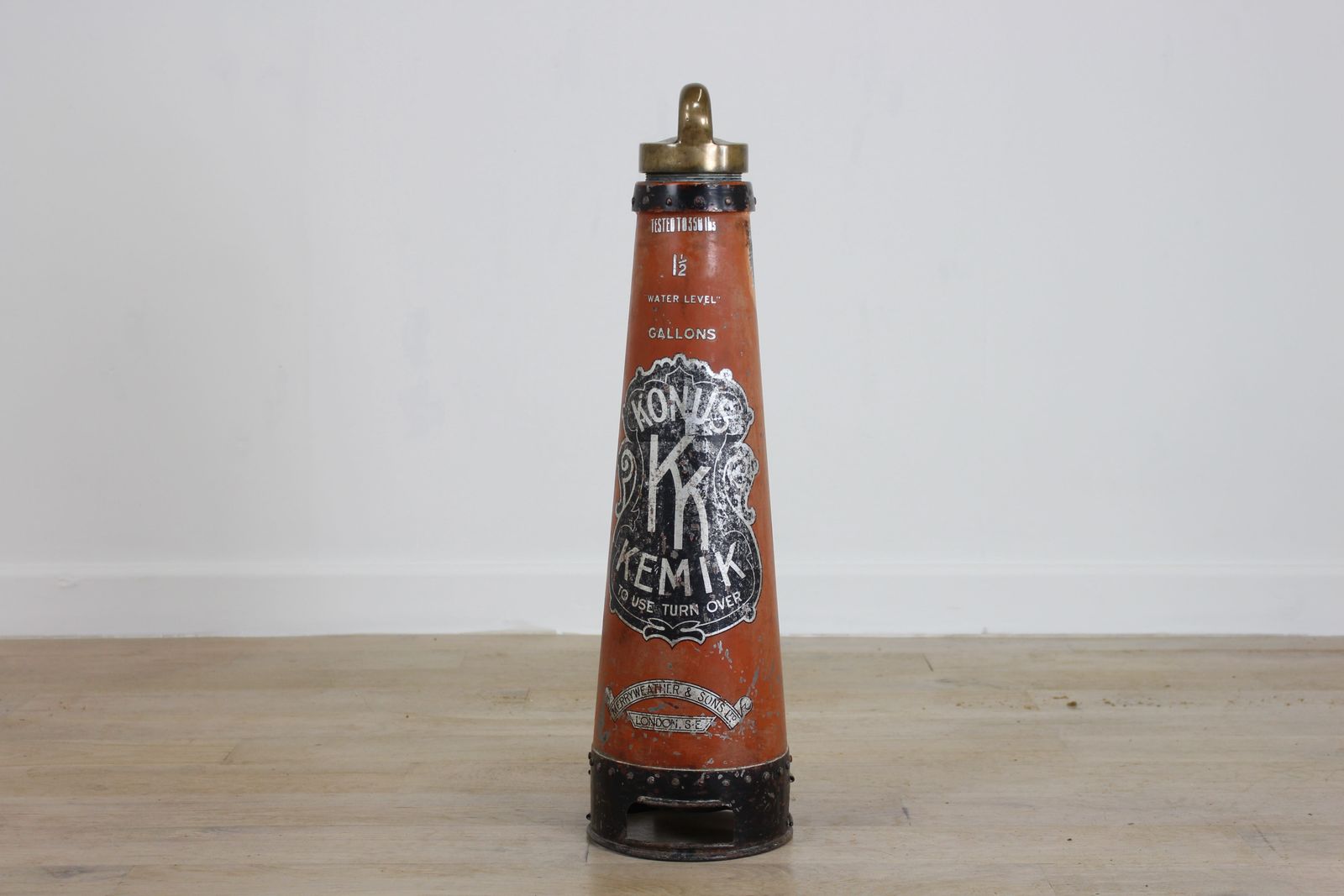 200.0 Antique Konus Fire Extinguisher A Great Doorstop photo