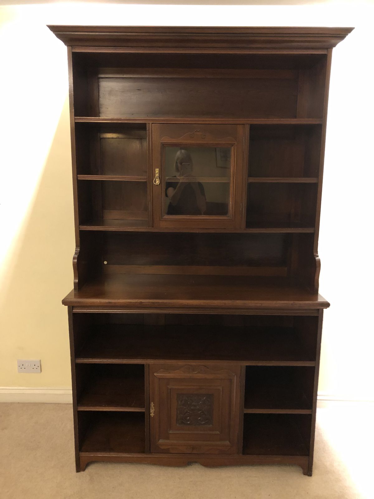 19th Century Sideboard With Dresser Top photo Furniture