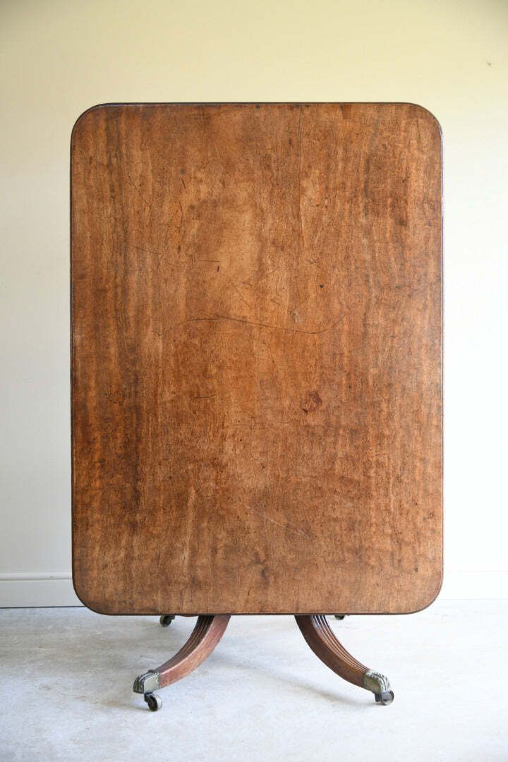 Regency Style Tilt Top Mahogany Table photo Furniture