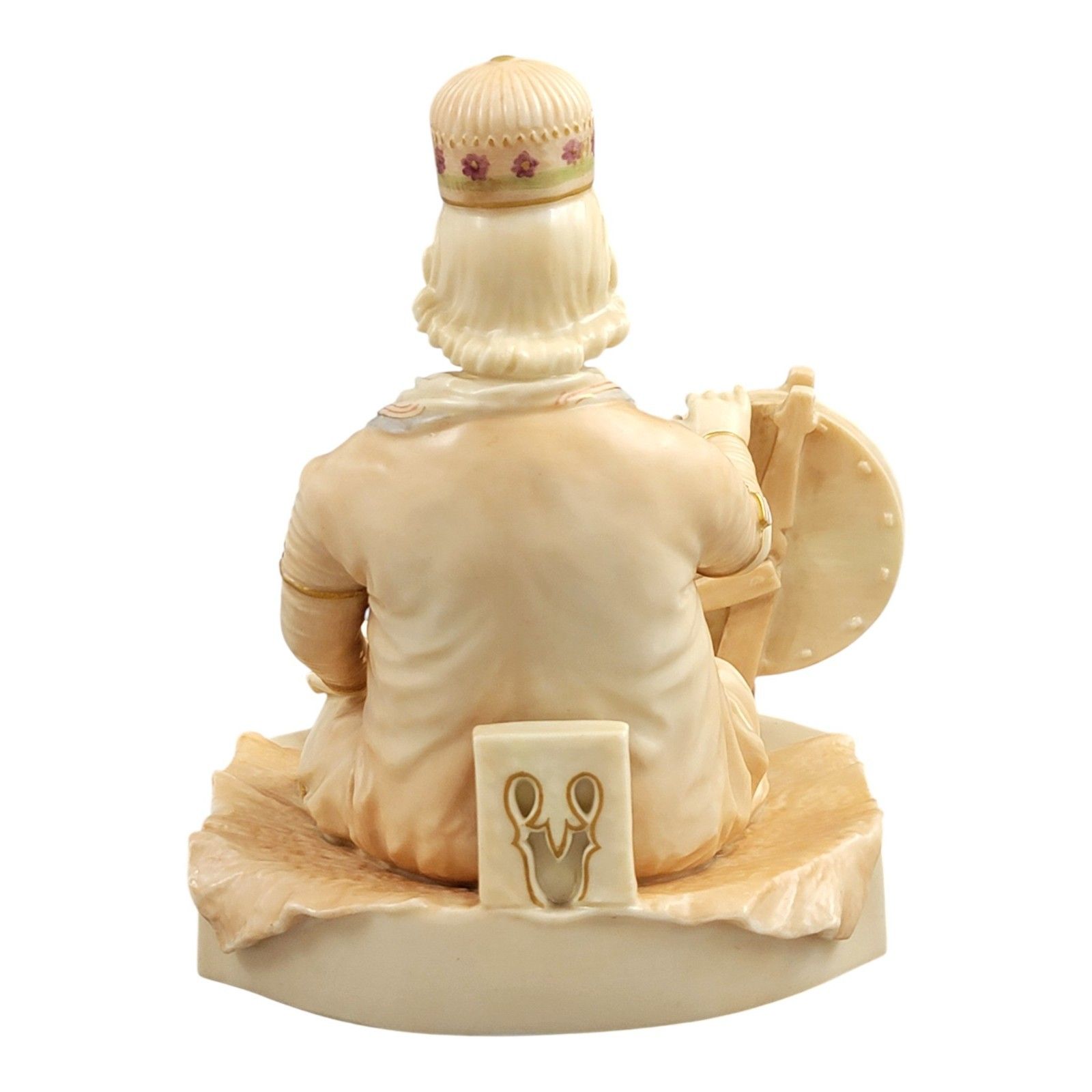 Antique Victorian Royal Worcester Porcelain Figure Shaban, James Hadley, 1888 photo 1500.0