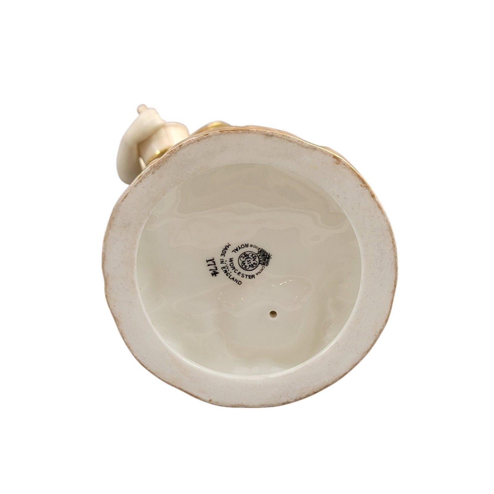 photo furniture Royal Worcester Porcelain Figure Of A Girl With Bowl, Designed By James Hadley,