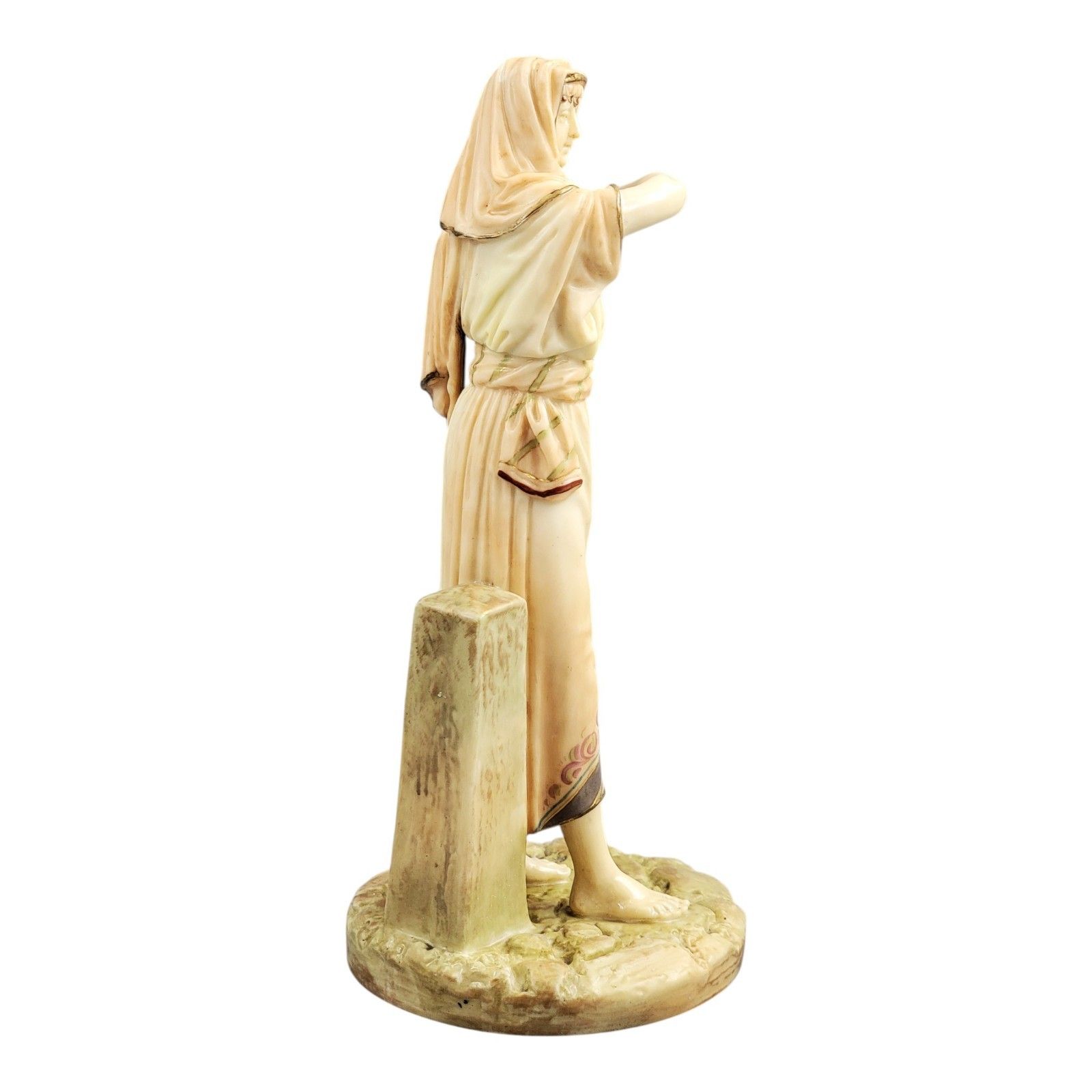 Royal Worcester Sculptural Egyptian Woman, Modelled By James Hadley, 1895 photo 350.0