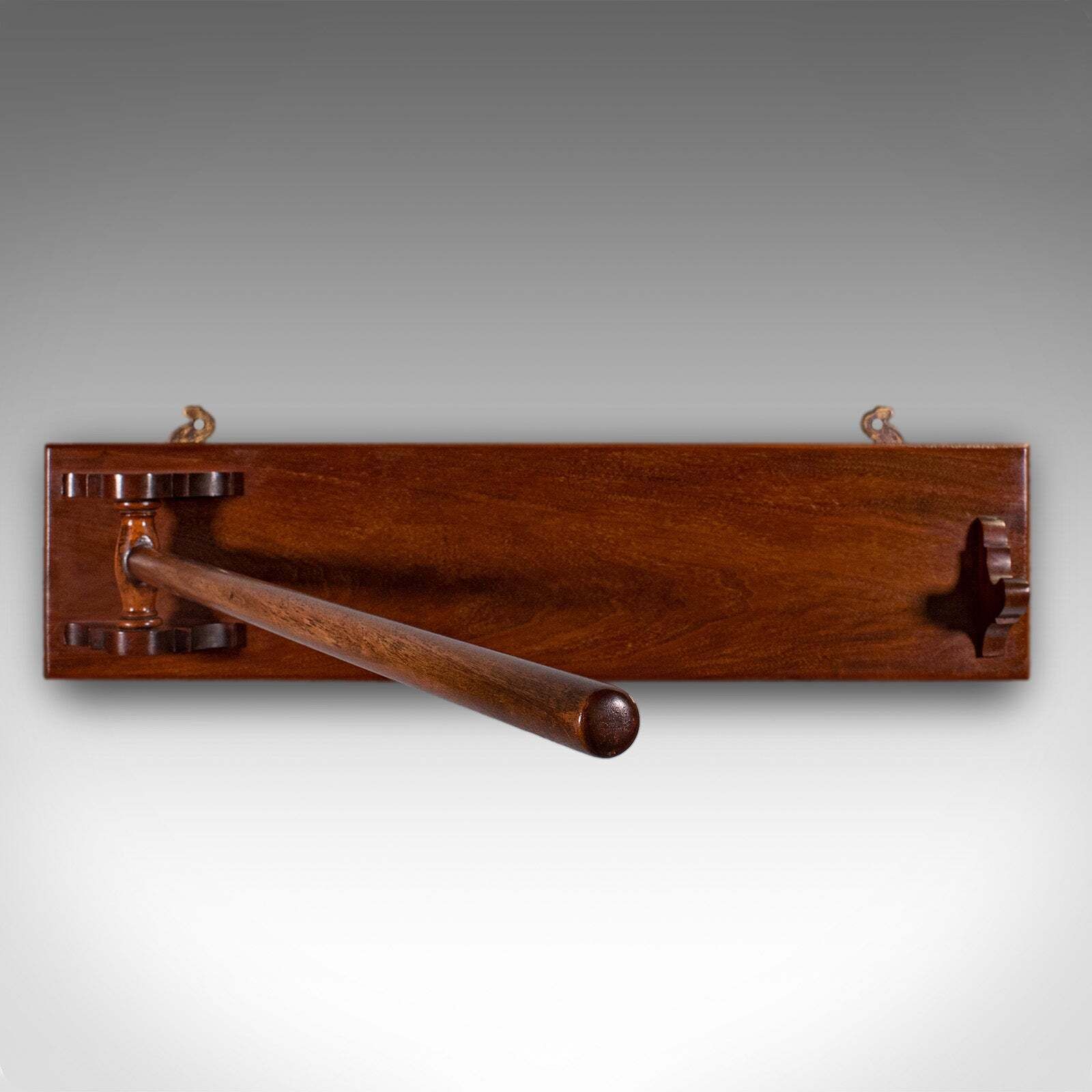 Antique Ship's Towel Rail, English, Maritime Drying Rack, Bathroom, Edwardian photo Furniture