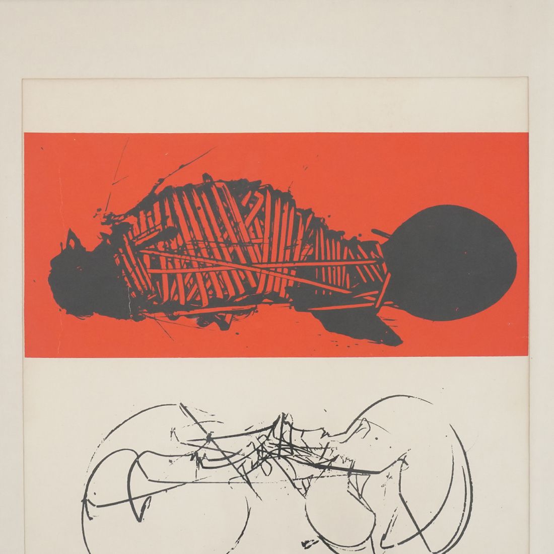 Emilio Scanavino, Silkscreen, Artist's Proof, 1969 photo Art