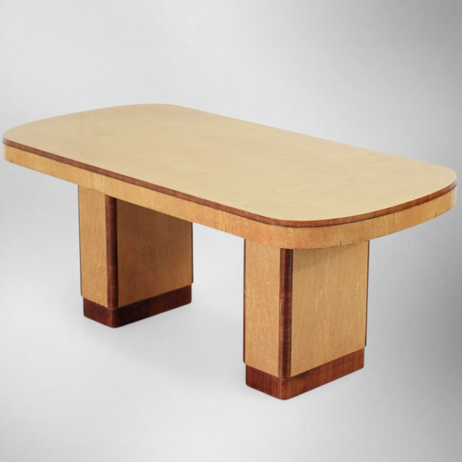 Art Deco Dining Suite Table And Six Chairs By H&L Epstein 1930’s. photo 2400.0