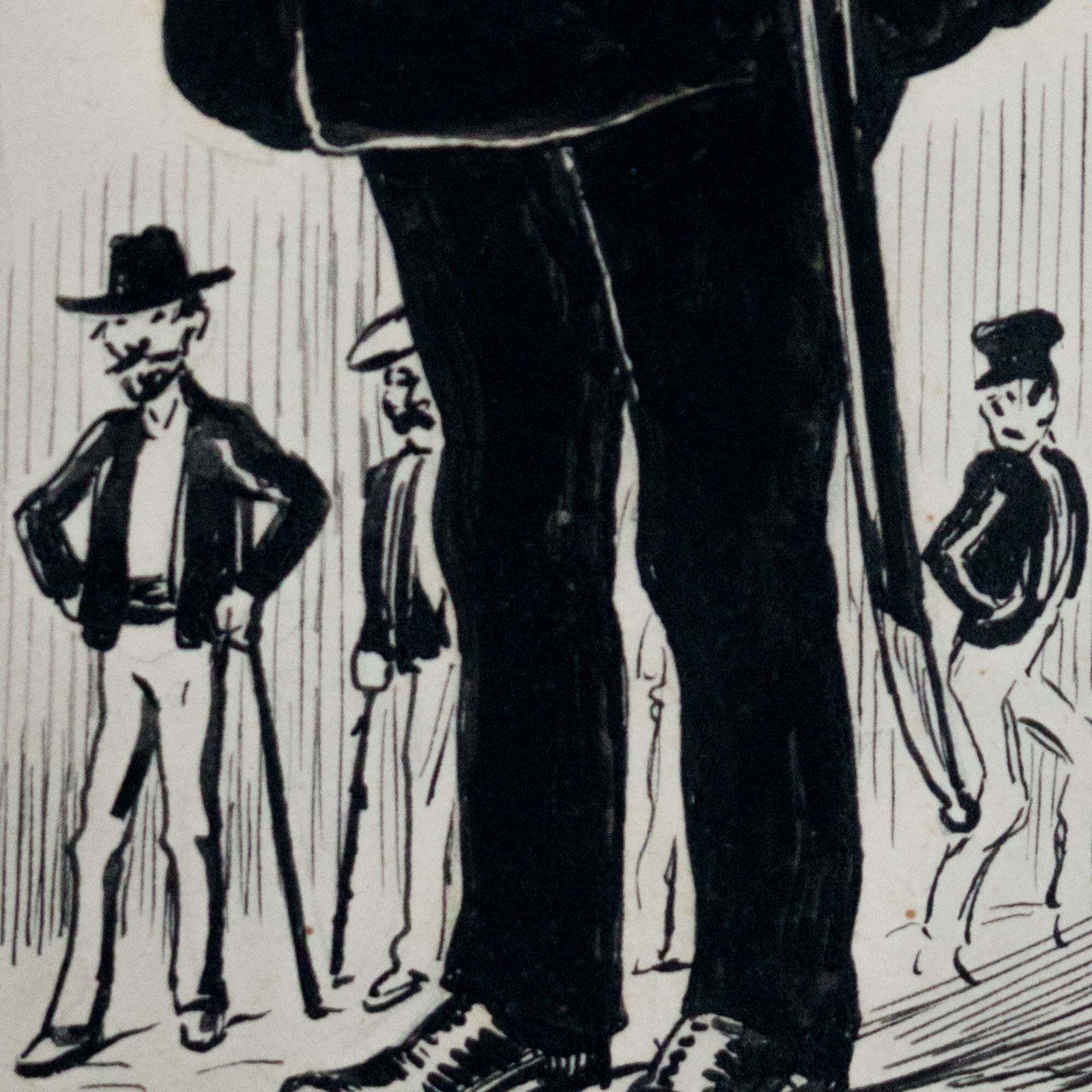 photo furniture Spaanse Of Catalaanse Satirische Cartoonschetsen – Onbekende Kunstenaars