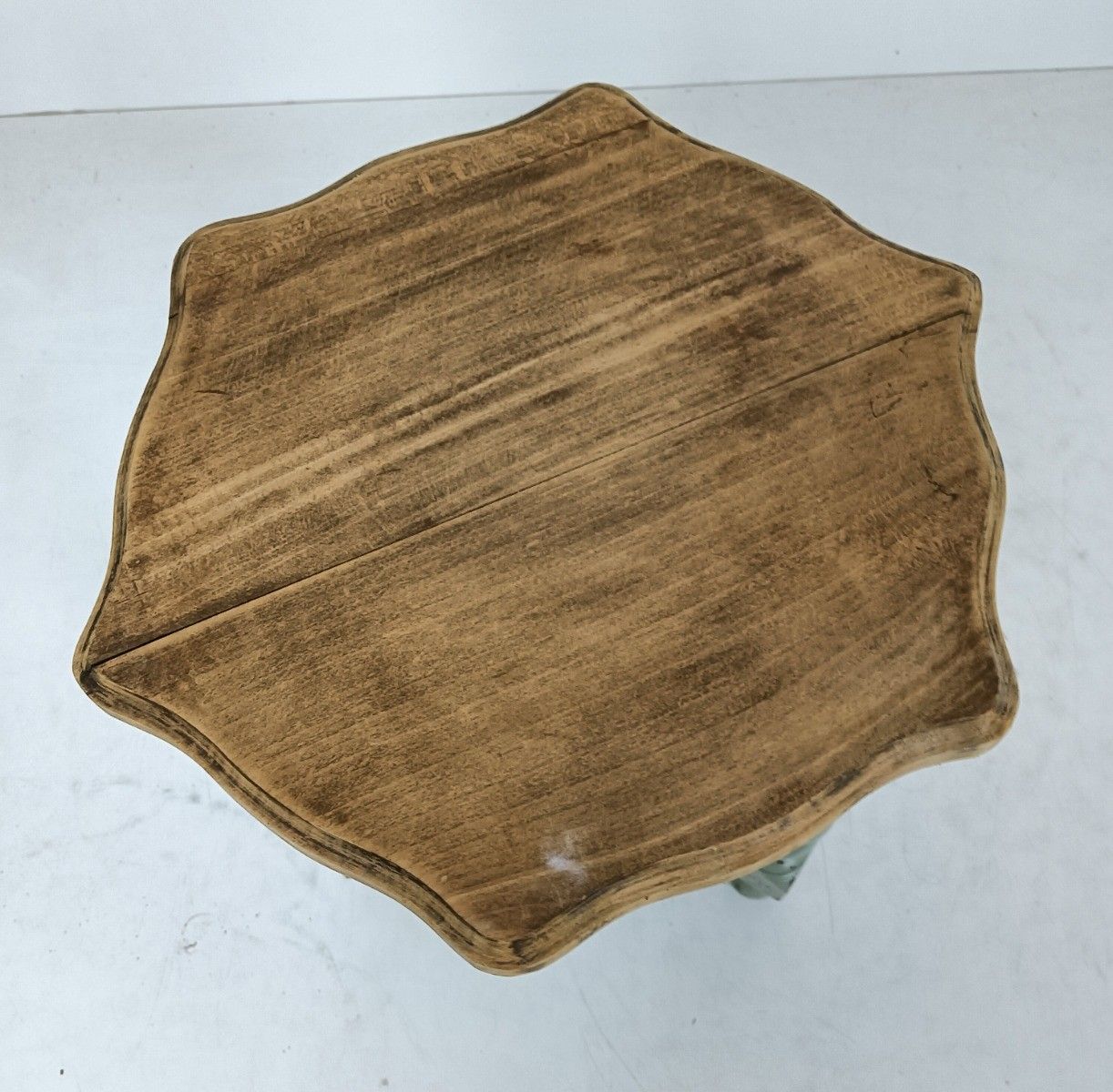 Barley Twist Wooden Side Wine Table Pedestal Plant Bonsai Stand Two Tier Barn Co photo 206.0
