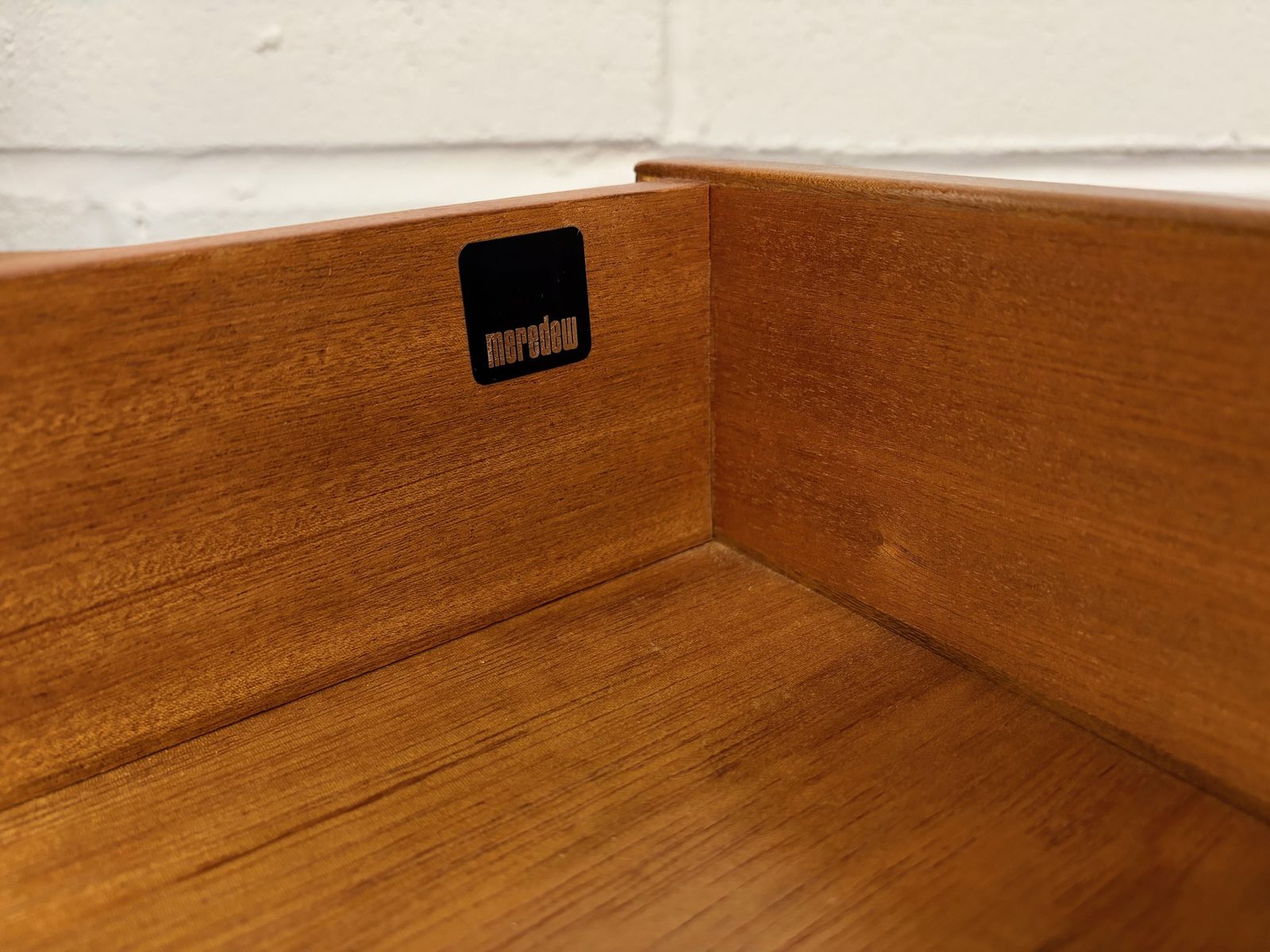 Meredew Mid Century Teak Dressing Table photo vintage