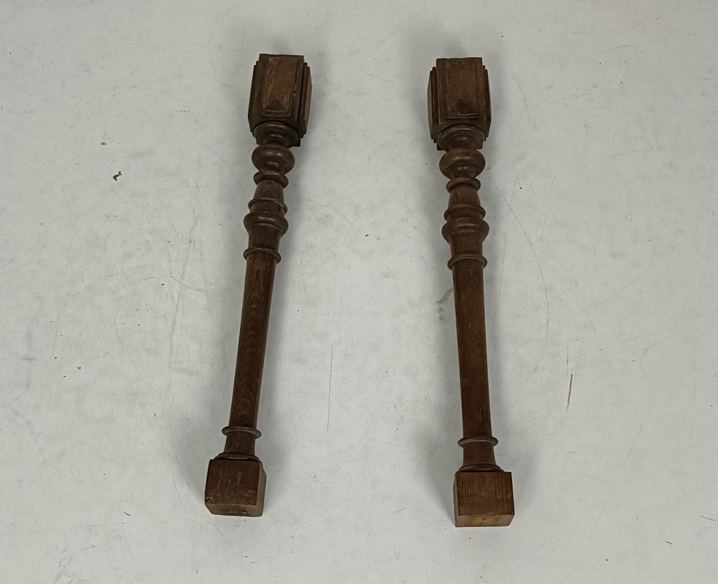 Couple  Antique Hand Carved Wood Reclaimed Corbels Architectural Finial Salvaged photo for sale