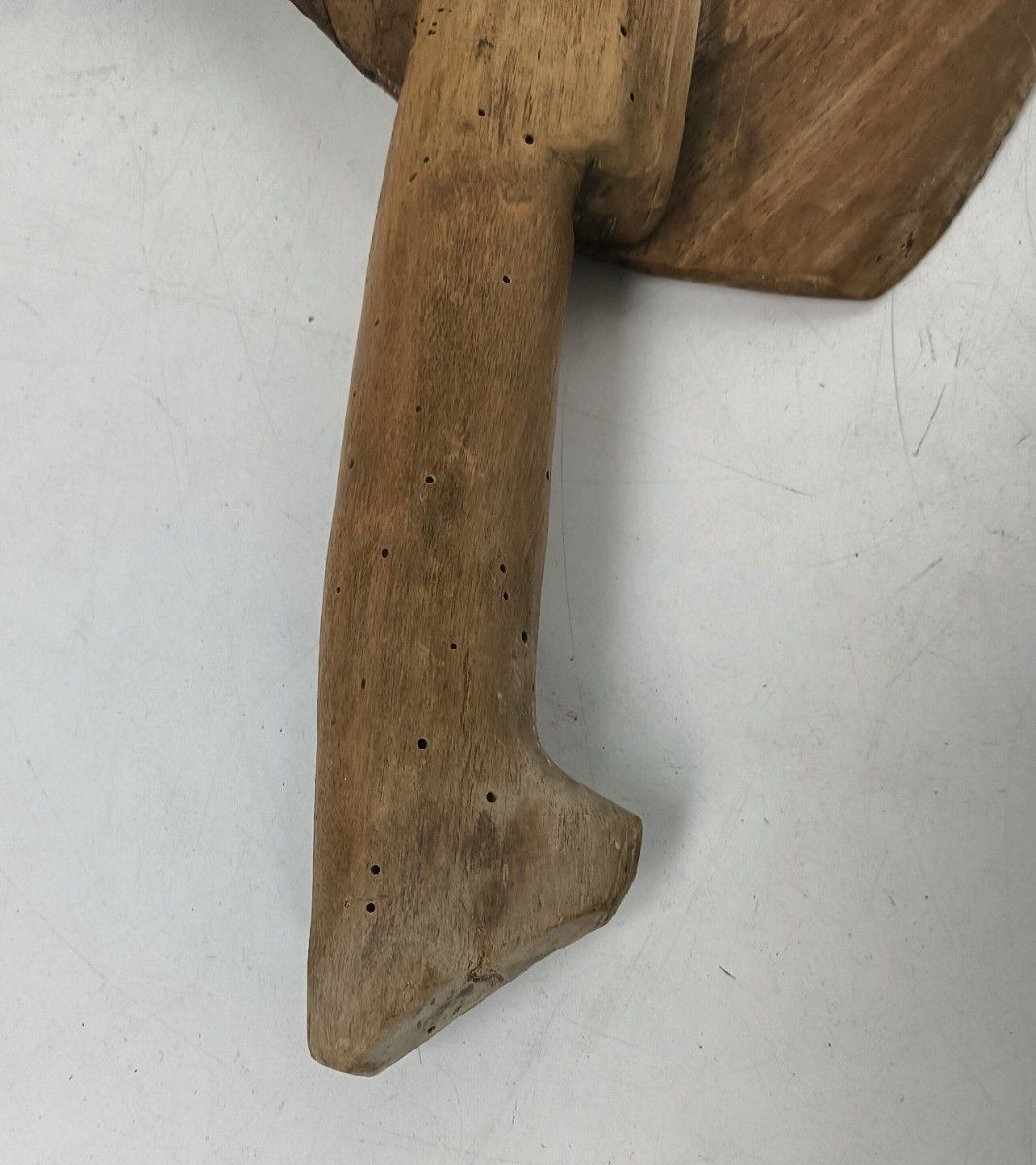 Couple Of Antique Scutching Scutch Flax Knives Extremely Rare Collector Wood Eca photo buy