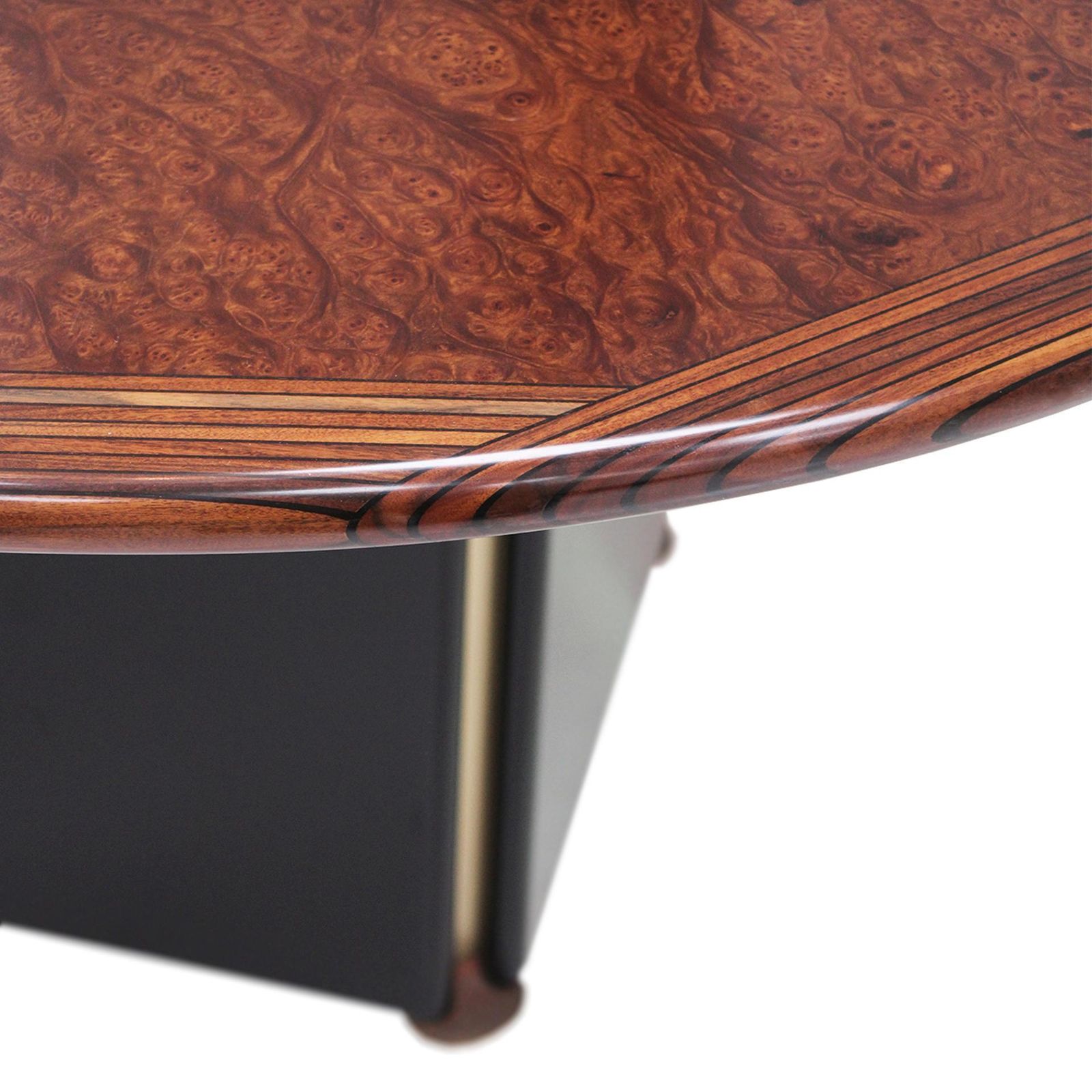 Mid Century Afra And Tobia Scarpa Mod Artona Wood Italian 1970s Diningroom Table photo vintage