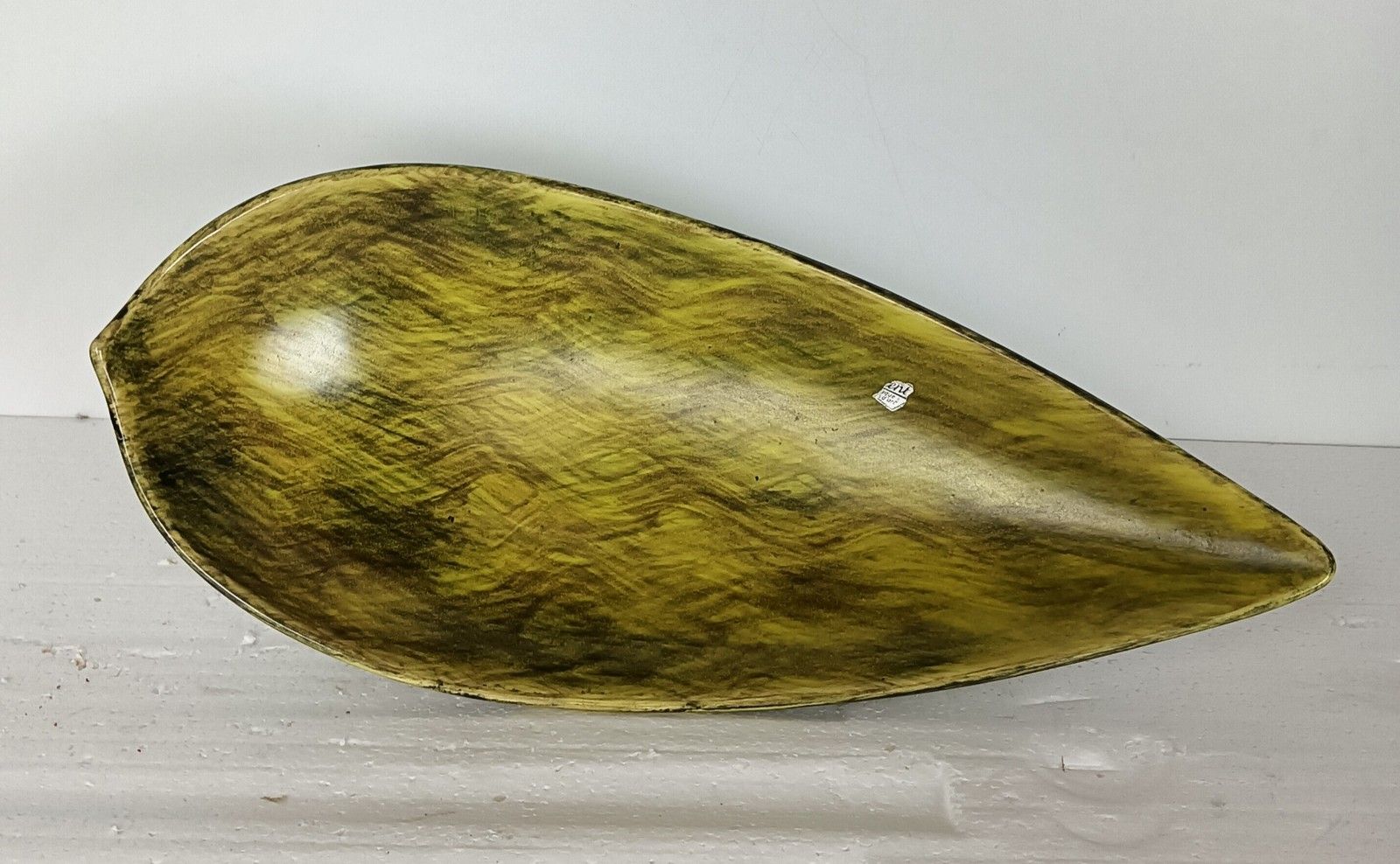 Gorgeous Hand Painted St Clement France Centerpiece Dish Vintage Faience Pottery photo vinterior
