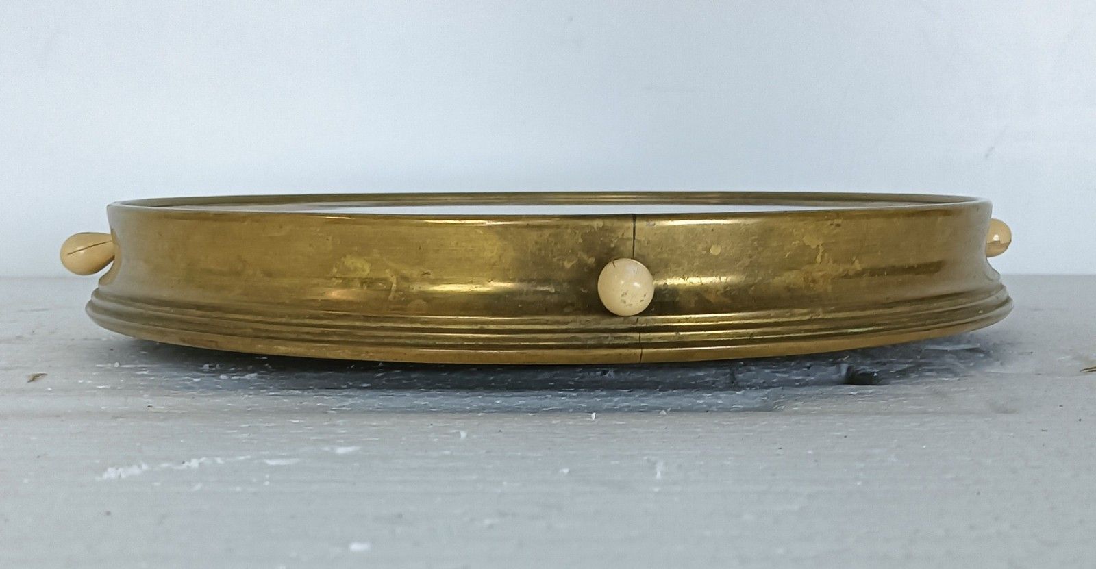 Antique Art Deco Rotating Cake Stand Plate Lazy Susan Turntable Serving Tray photo Home Decor