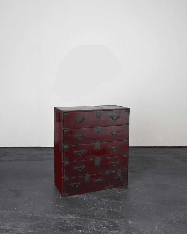 Early Meiji Period Japanese Tansu Cabinet/Chest Of Drawers