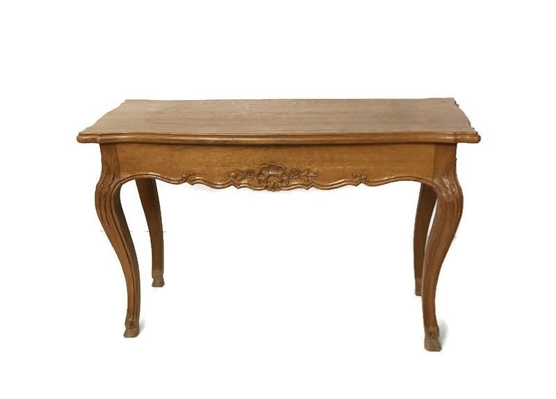Louis XV/XVI Style  Carved Wood Vintage Side Coffee Wine Occasional Table Lovely