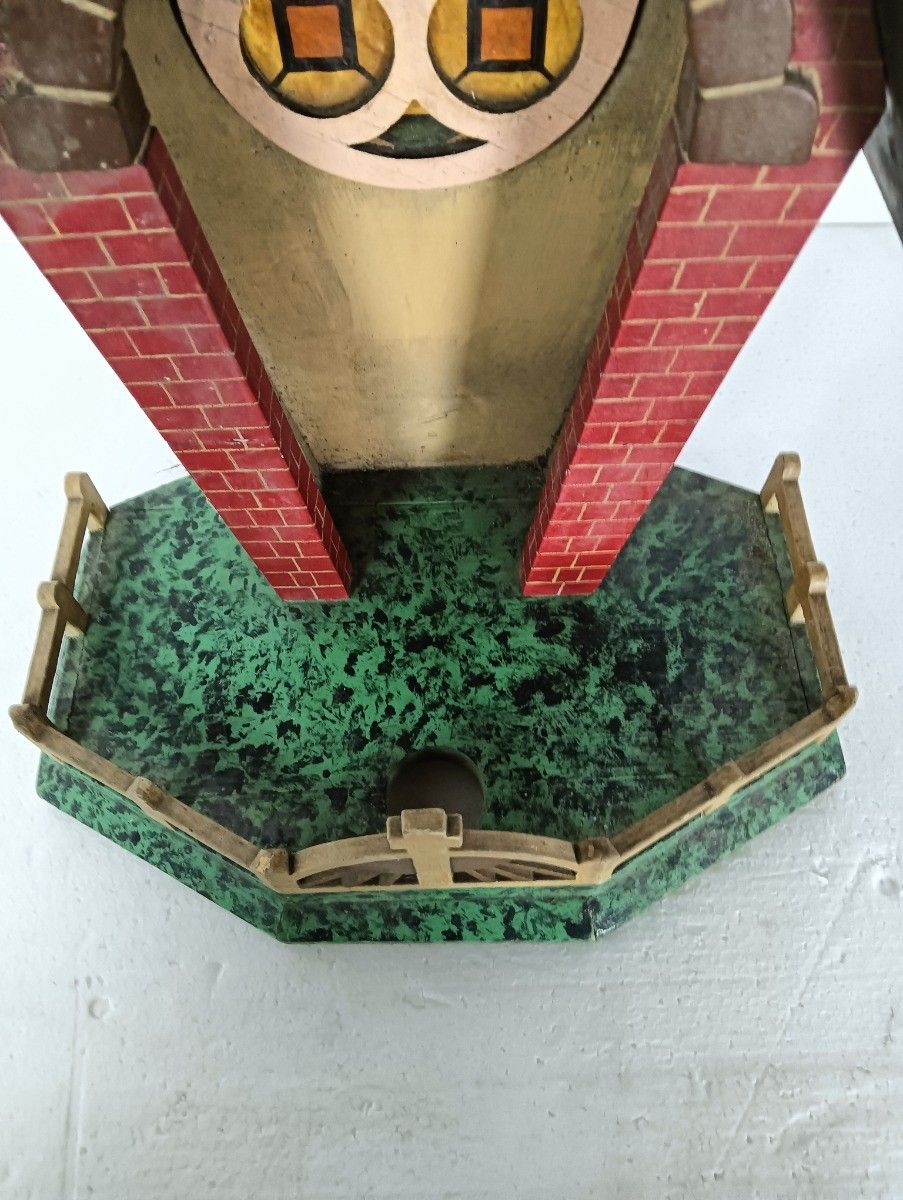 Folk Art Vintage Hand Made Chapel Niche For Statue 1951 photo vintage