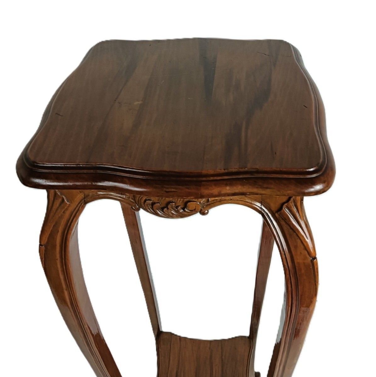 photo for sale Art Nouveau Pedestal Table Plant Flower Stand Side Table 2 Tier Antique Louis XV