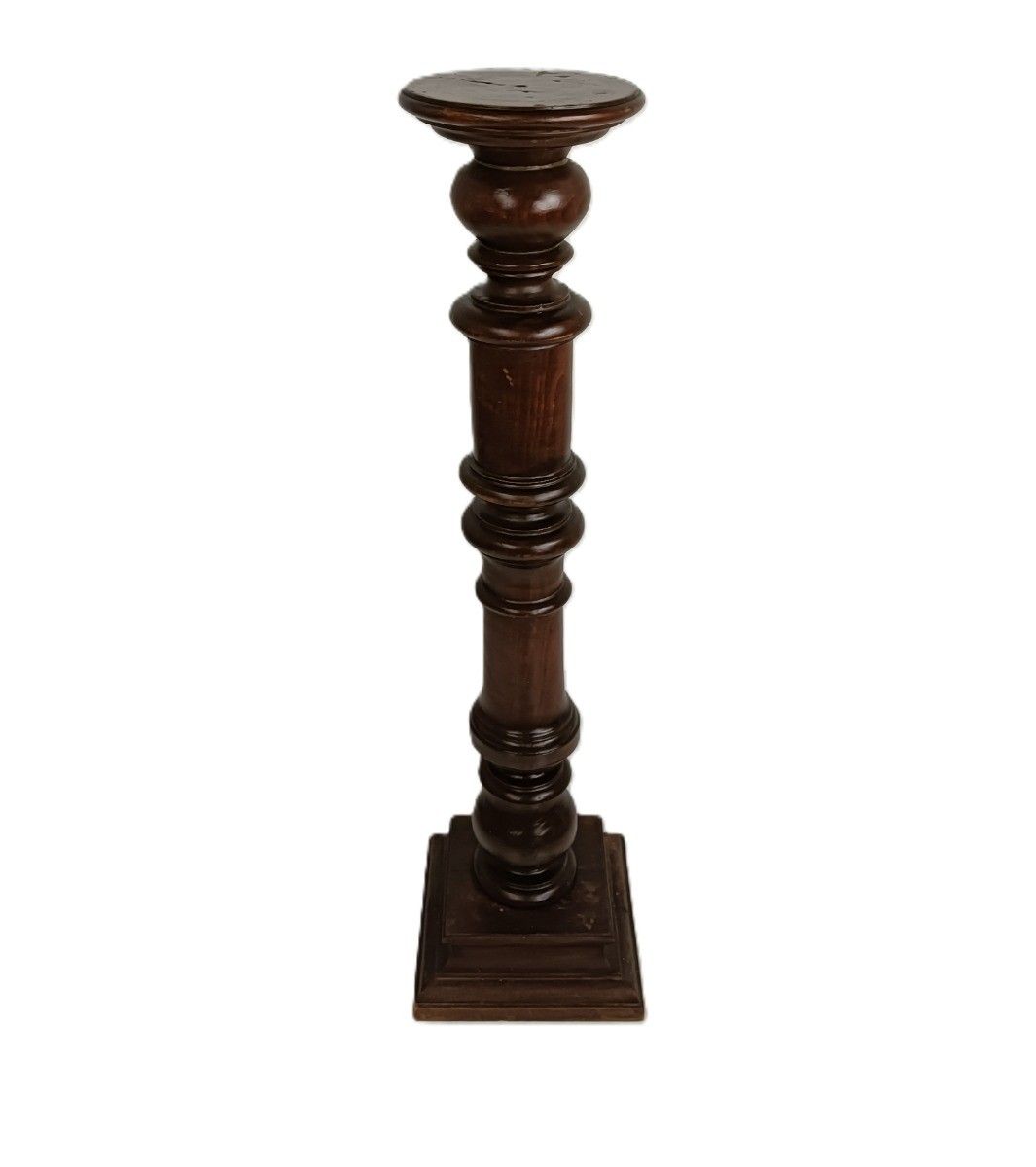 Art Nouveau Church Altar Pedestal Plant Stand Wooden Pulpit Lectern Antique Pill photo Home Decor