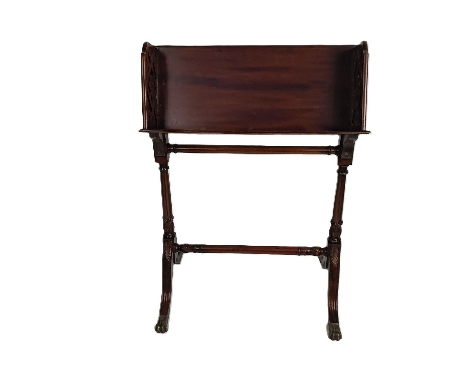 Vintage Book Shelve Stand Storage Sewing Box Side  Wood Indonesia photo furniture