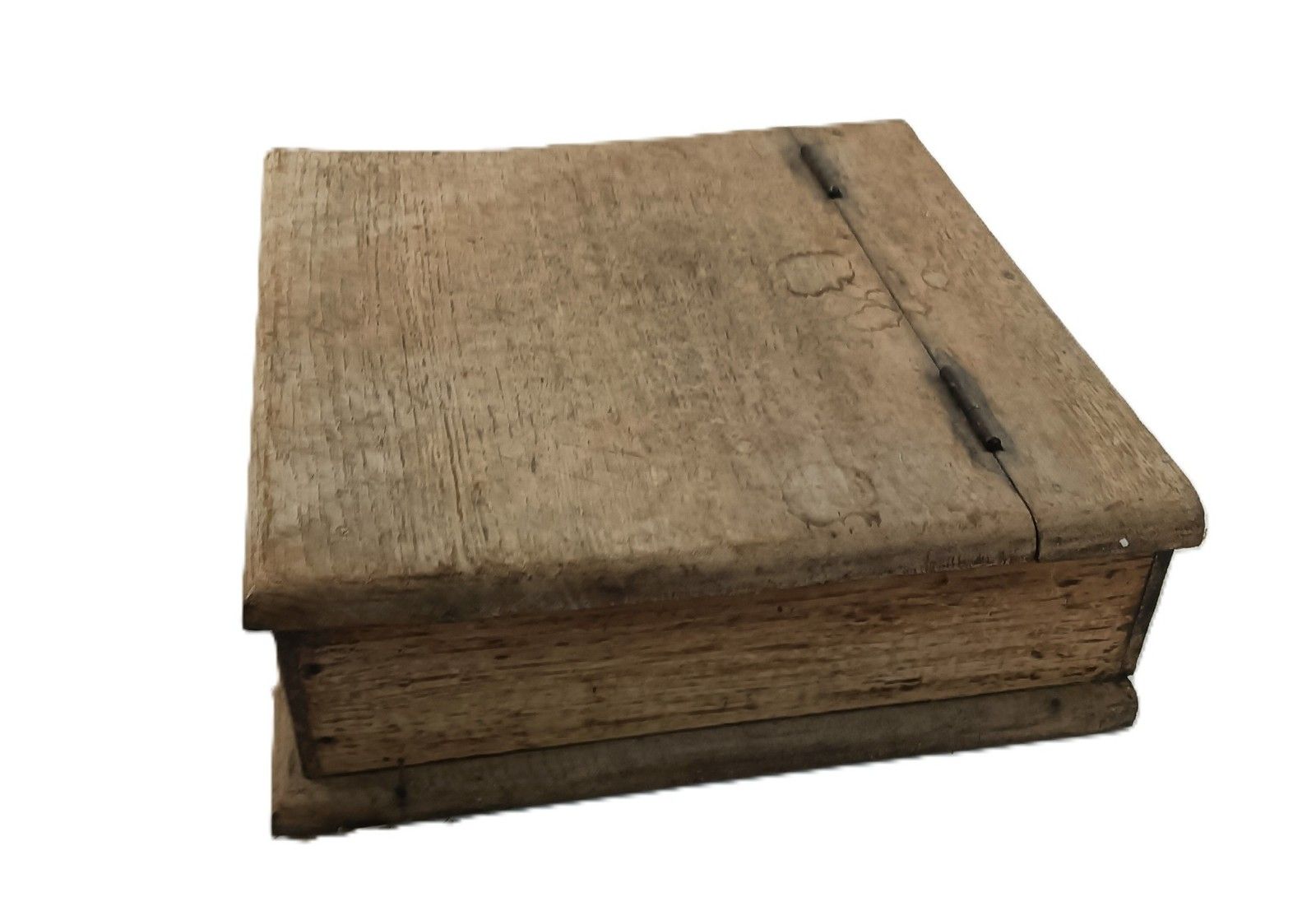 Small Antique  Wood Table Desk Document Box Writing Slope Clercks Desk photo for sale