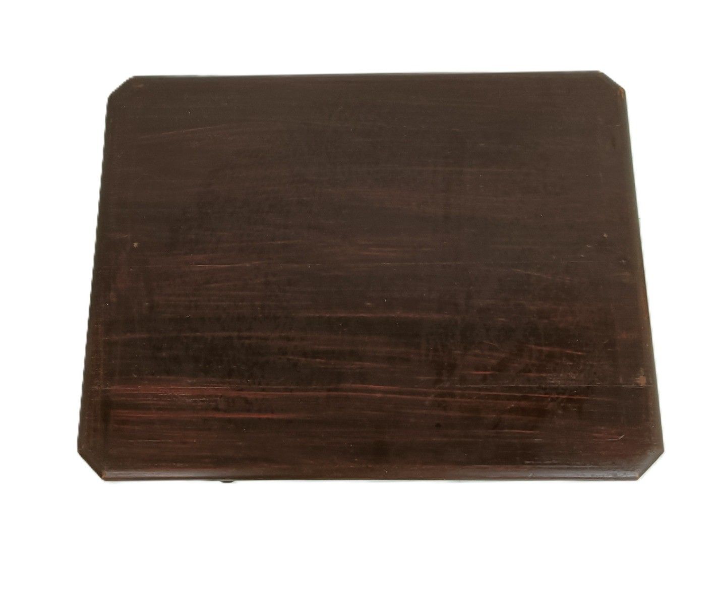 Antique Side Occasional Table Carved Wood Lovely Barn Style photo buy