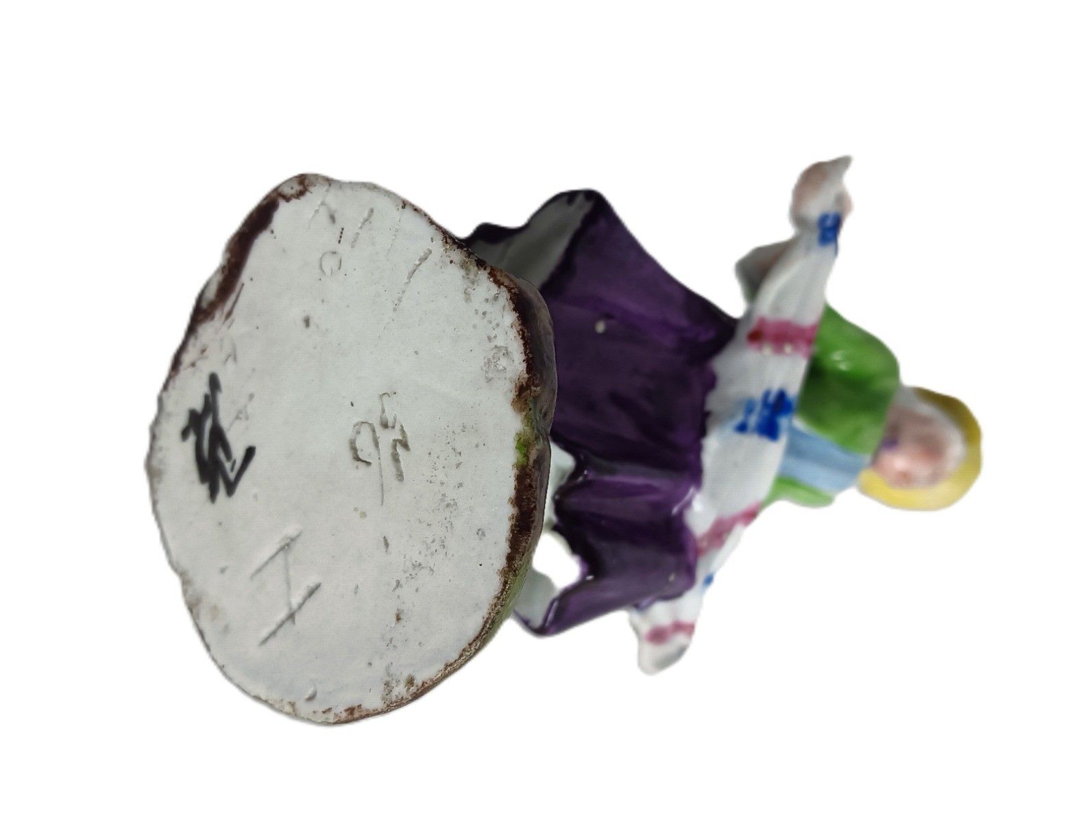 Small Porcelain Figurine Colombine Comedy Johann Joachim Kaendler For Meissen An photo for sale