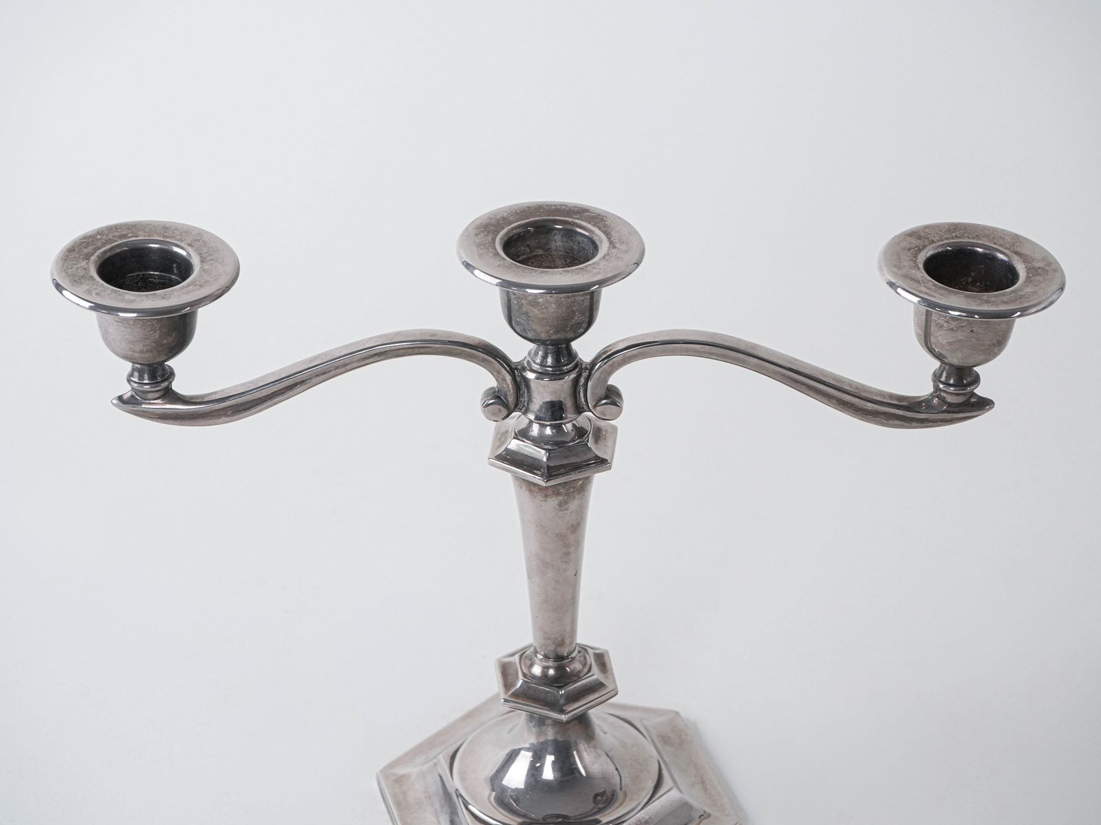 Metal Candlestick, Italian Design, 1960s, Made In Italy photo 279.0
