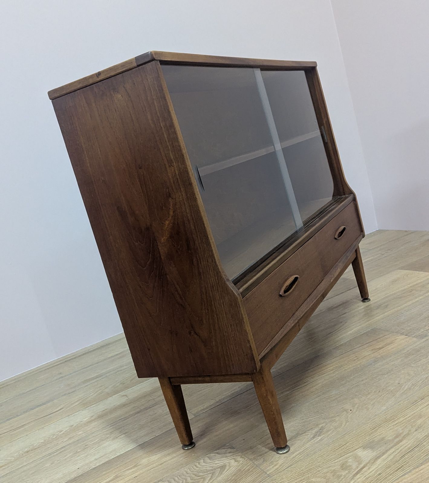 Mid Century 1960s Jentique Glazed Cabinet photo furniture