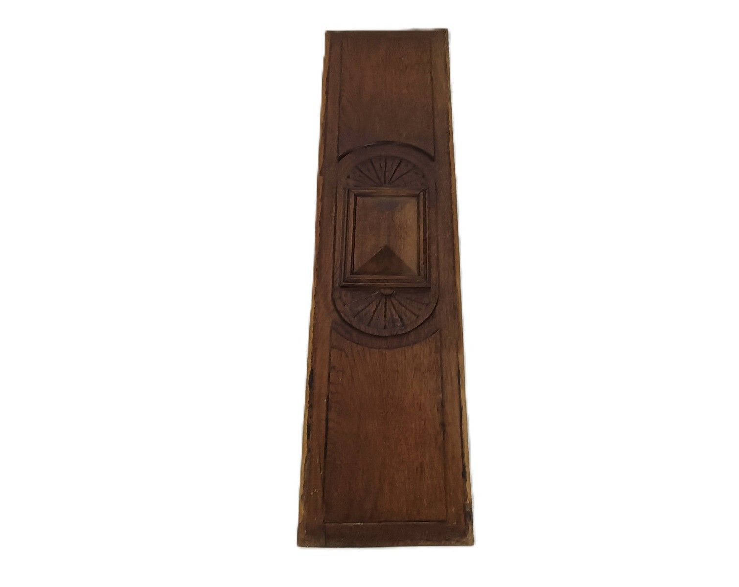 Antique Ornate Carved Wooden Plank Pediment Trim Reclaimed Architectural Board photo furniture