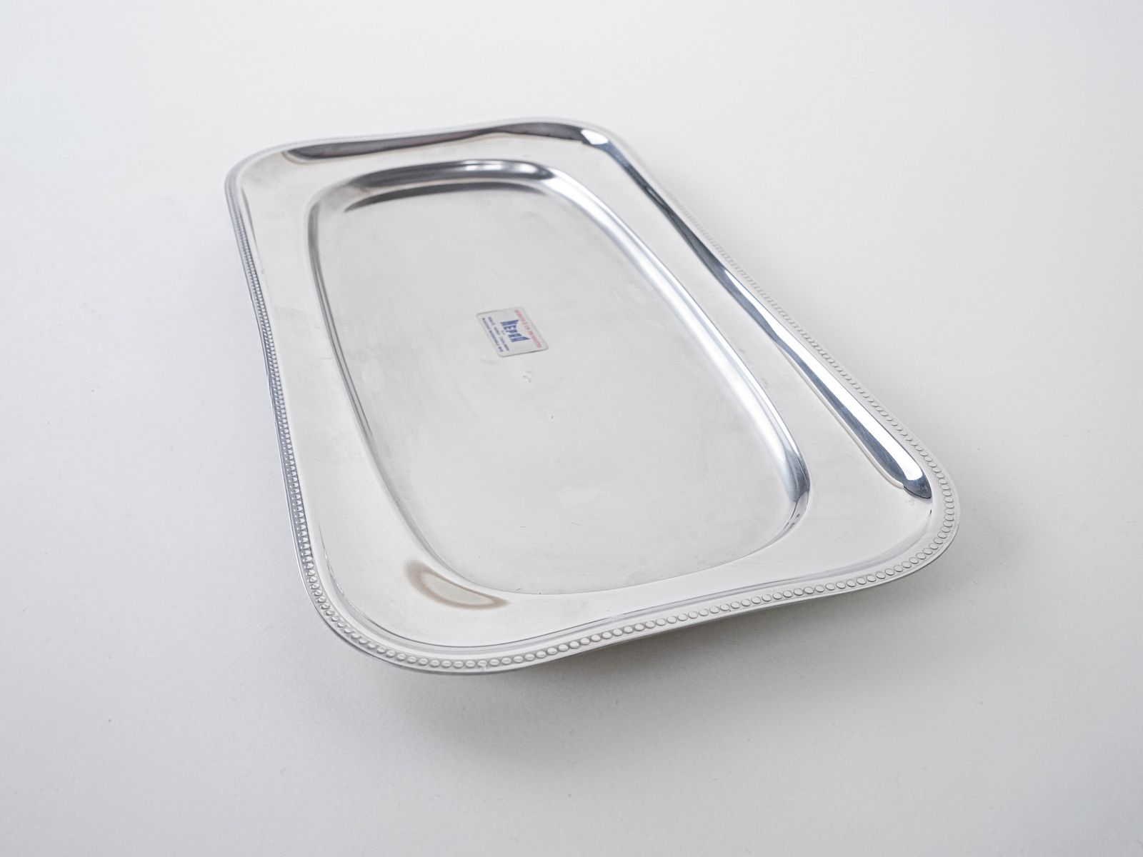 Steel Tray, Italian Design, 1970s, Manufactured By Mepra photo 269.0